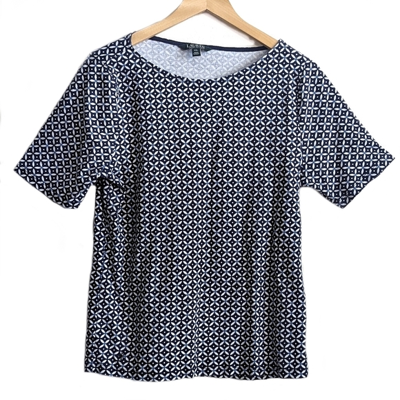 Lauren Ralph Lauren Cotton T-Shirt - Picture 1 of 4